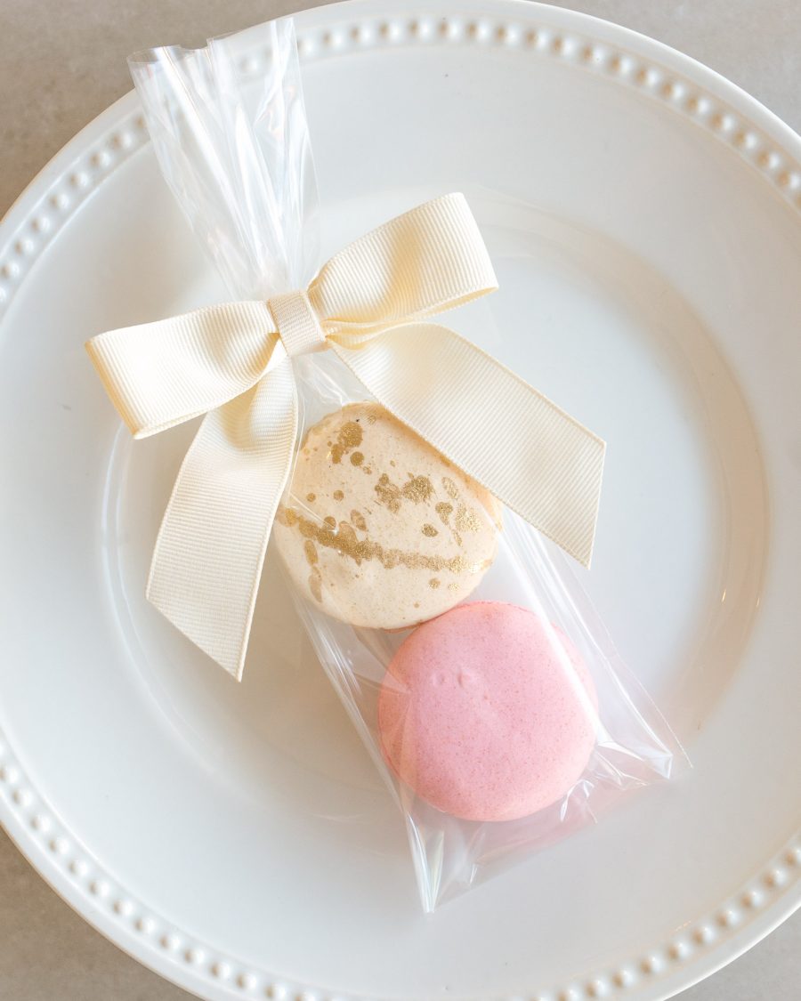 Two Piece French Macaron Favour Two Piece French Macaron Favour