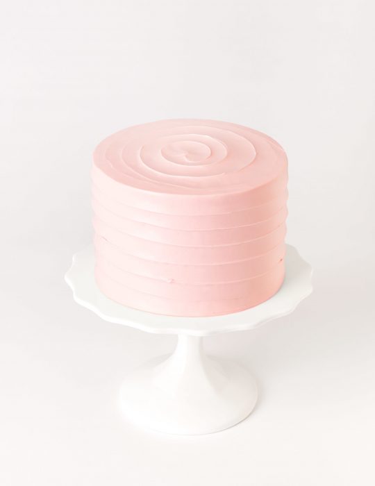 Tinted Buttercream Cake