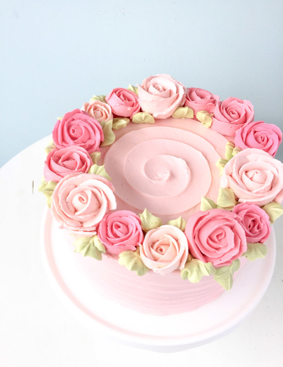 rose cake1 rose cake1