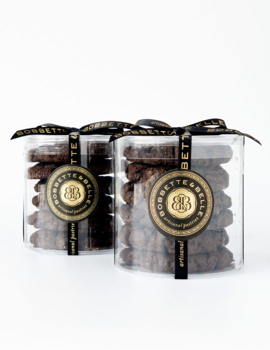 Chocolate Fleur de Sel Cookies