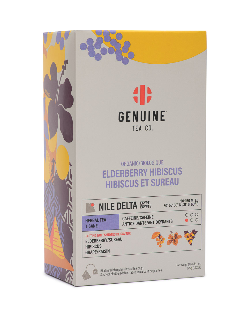Elderberry Hibiscus Genuine Tea