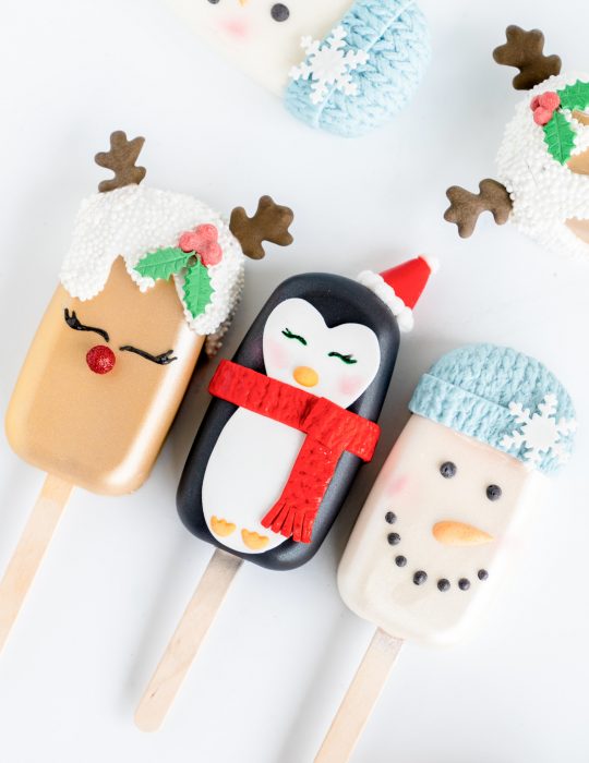 Holiday Theme Cakecicles