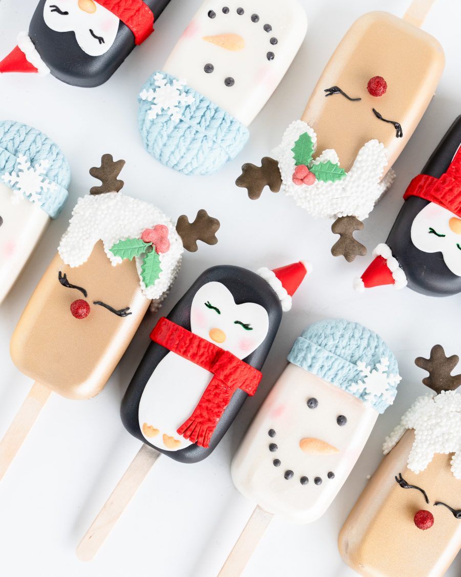 Christmas Cake pops 3 Christmas Cake pops 3