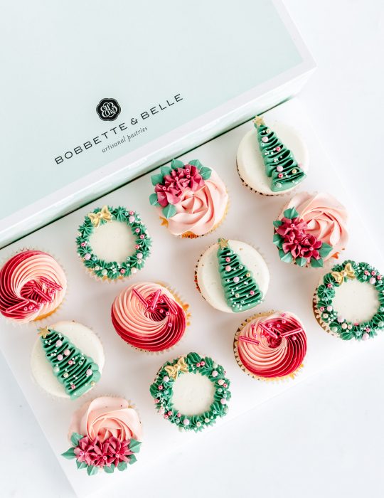 Classic Holiday Cupcakes