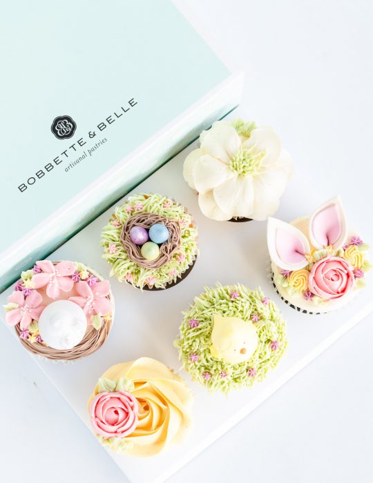 Easter Garden Cupcakes