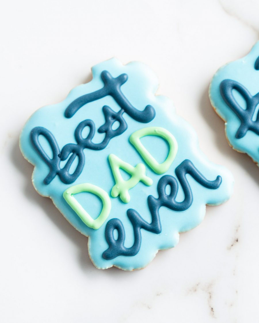 Best Dad Ever cookie 1